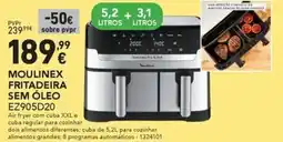 Radio Popular MOULINEX FRITADEIRA SEM ÓLEO EZ905D20 promoção