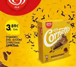 Pingo Doce Brigadeiro Emb. 4x120ml promoção