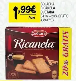 BOLACHA RICANELA CUETARA