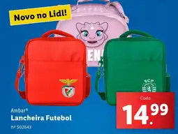 Lidl Ambar Lancheira Futebol promoção