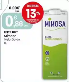 Intermarché Mimosa - leite uht promoção