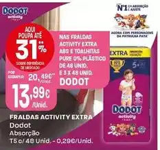 Intermarché Dodot - fraldas activity extra promoção