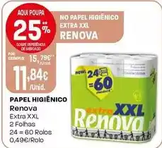 Intermarché Renova - papel higiênico promoção