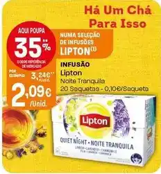 Intermarché Lipton - infusão promoção