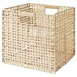 IKEA VÄxthus Cesto, bege, 30x30x30 cm promoção