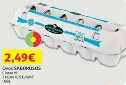 Auchan Ovos SABOROSOS Classe M promoção