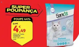 Auchan Sílica p/ Gato SANICAT promoção