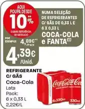 Intermarché Coca cola - refrigerante c/ gas promoção