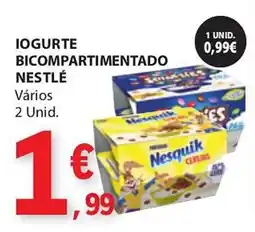E.Leclerc IOGURTE BICOMPARTIMENTADO NESTLÉ Vários 2 Unid. promoção