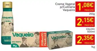 Recheio Creme Vegetal P/Culinária Vaqueiro promoção