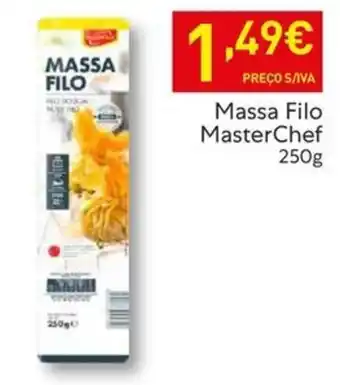 Recheio Massa Filo MasterChef promoção