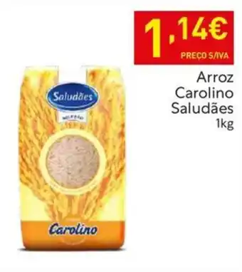 Recheio Arroz Carolino Saludães promoção