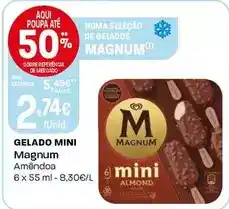 Intermarché Magnum - gelado mini promoção