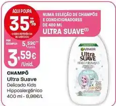 Intermarché Garnier - champo ultra suave promoção