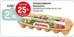 Intermarché Matinados - 12 ovos frescos promoção