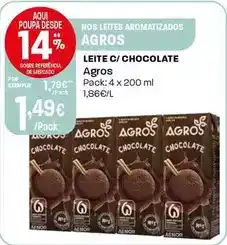 Intermarché Agros - leite c/ chocolate promoção