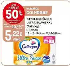 Intermarché Colhogar - papel higiênico ultra suave xxl promoção