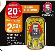 Intermarché Tenorio - atum filete promoção