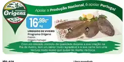 Intermarché Programa origens - linguado de viveiro promoção