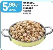 Intermarché Caracol, caracoleta riscada promoção