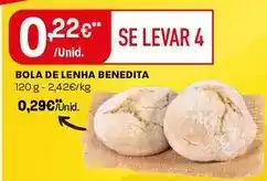 Intermarché Bola de lenha benedita promoção