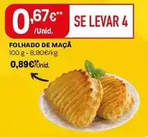 Intermarché Folhado de maçã promoção