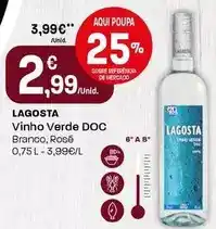 Intermarché Lagosta - vinho verde doc promoção