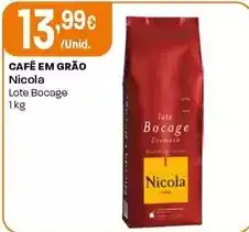 Intermarché Nicola - café em grão promoção