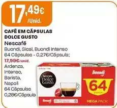 Intermarché Nescafé - café em cápsulas dolce gusto promoção