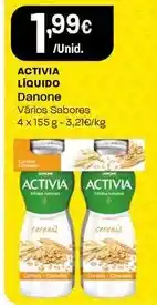 Intermarché Danone - activia liquido promoção