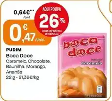 Intermarché Boca doce - pudim promoção