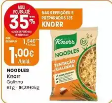 Intermarché Knorr - noodles promoção