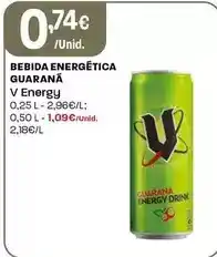 V energy - bebida energetica guarana