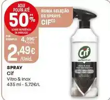Intermarché Cif - spray promoção