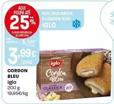 Intermarché Iglo - cordon bleu promoção