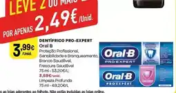 Intermarché Oral b - dentifrico pro-expert promoção