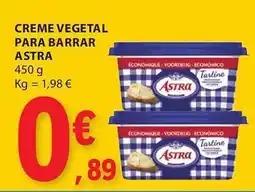 E.Leclerc Creme vegetal para barrar Astra promoção