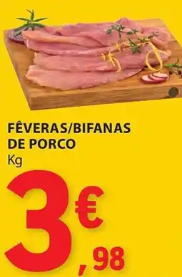 E.Leclerc Fêveras/bifanas de porco promoção