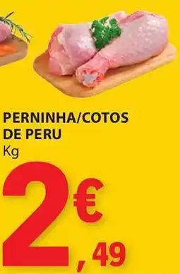 E.Leclerc Perninha/cotos de peru promoção