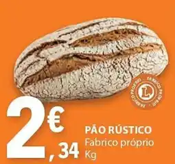 E.Leclerc Pão rústico promoção