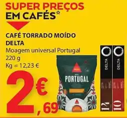 E.Leclerc Café torrado moído Delta promoção