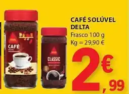 E.Leclerc Café solúvel Delta promoção