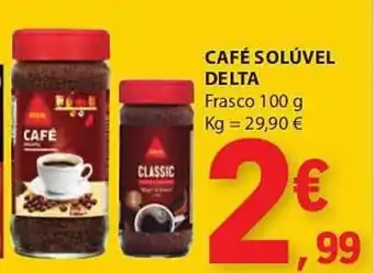 E.Leclerc Café solúvel Delta promoção