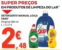 Detergente manual loiça Fairy