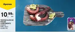 Continente Tentáculos de polvo continente promoção