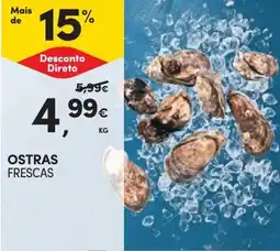 Continente Ostras promoção