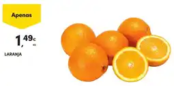 Continente Laranja promoção