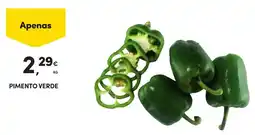 Continente Pimento verde promoção