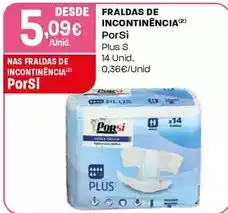 Intermarché Porsi - fraldas de incontinencia promoção