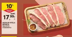 Continente Vazia de vitela branca promoção